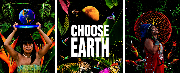 Share the love. Choose Earth